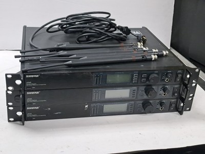 Shure UR4S G1 470-530  MHz with Antennae pair 820 Wireless Receiver Package