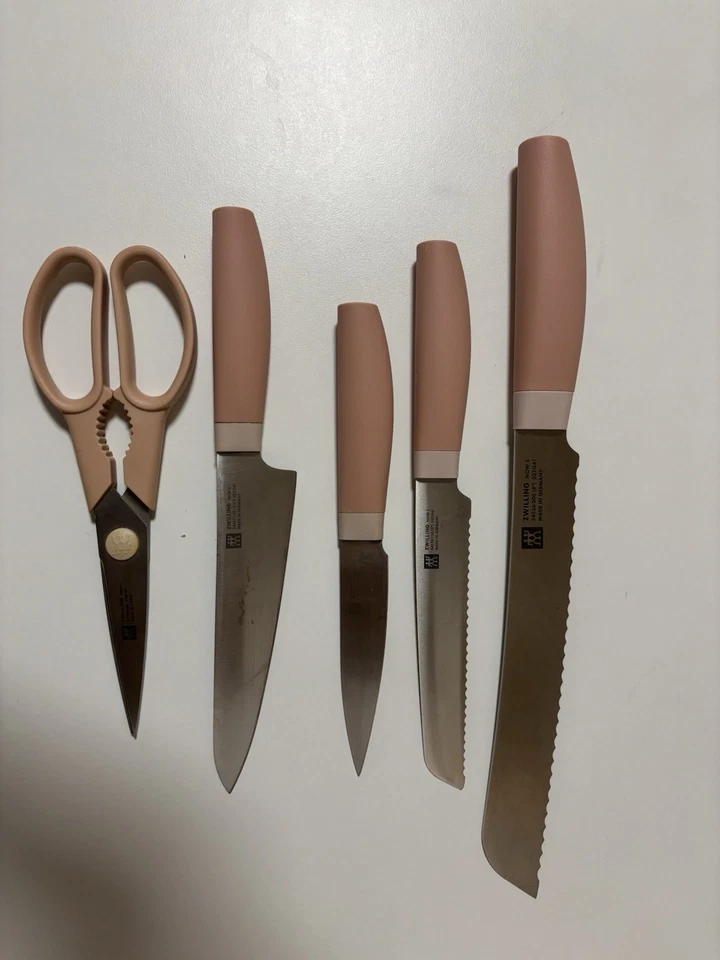 ZWILLING Now SMesserblockset 5-teilig Rosa - Bild 3 von 4