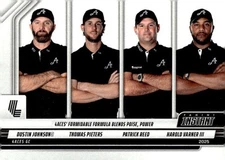 JOHNSON/PIETERS/REED/VARNER III2025 Panini Instant LIV #9 PR:62 4Aces  ID:139172