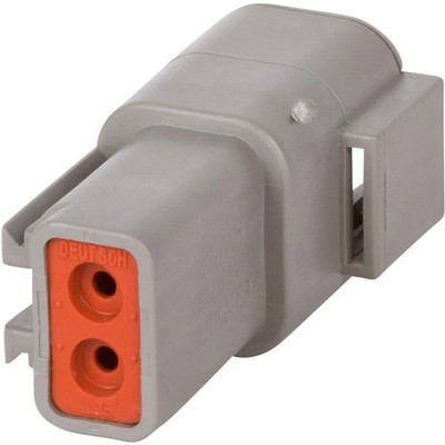 Deutsch IPD USA DTP04-2P 12 V / 24 V, 2 Position, Automotive Housing (Pk of 100)