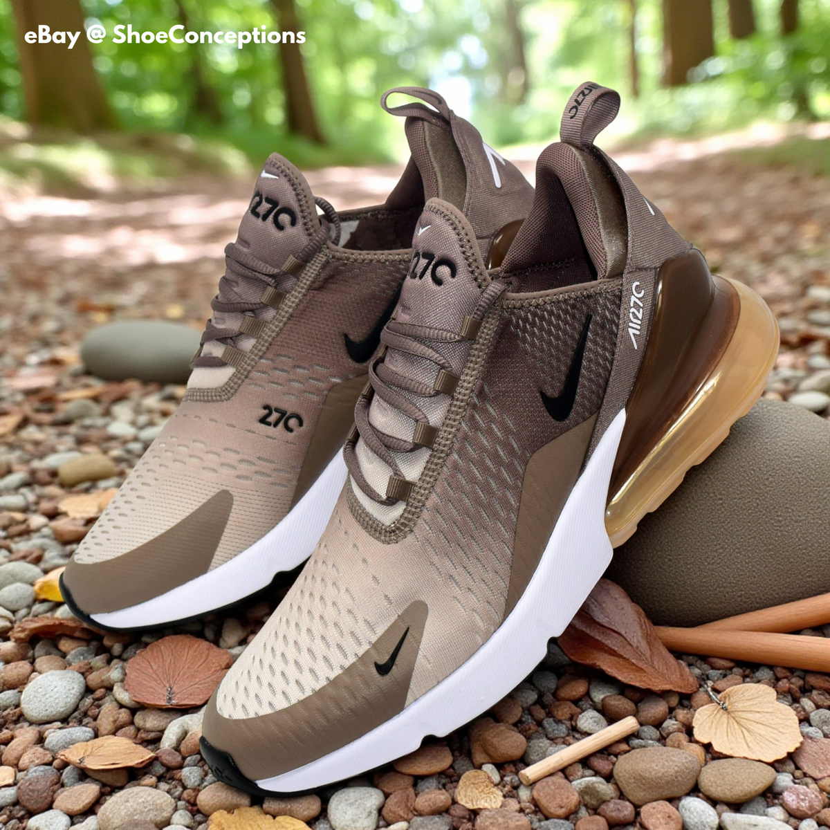 Nike Air Max 270 Shoes Mink Brown Black Orewood Brown IB7751-200