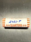 2021-P Tuskegee Airmen (Alabama) National Park Quarter BU Roll 40 Coins $10 face — photo 1