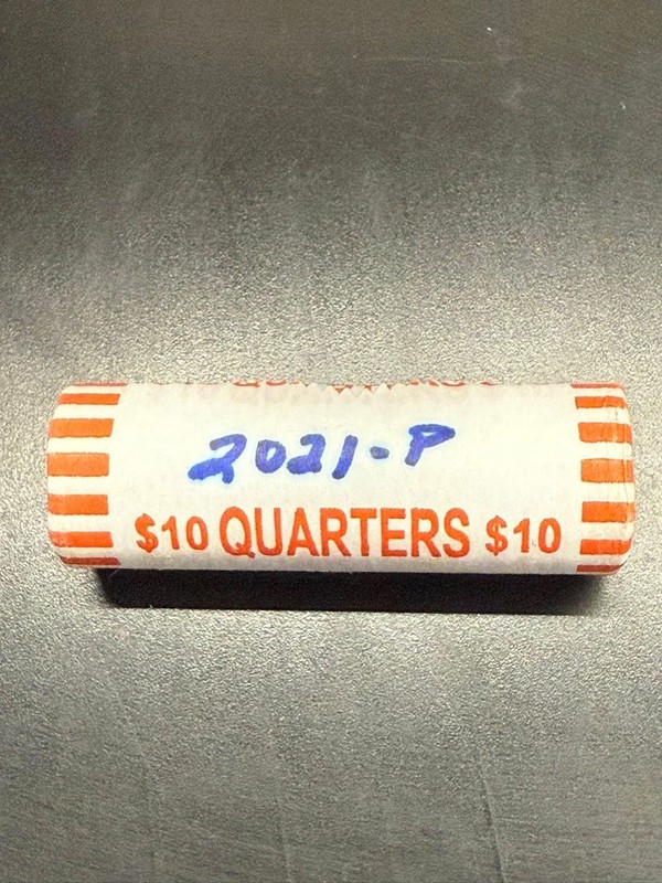 2021-P Tuskegee Airmen (Alabama) National Park Quarter BU Roll 40 Coins $10 face