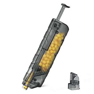 Airsoft Speed Loader 6mm BBS Pellet 100 Rounds Capacity Airsoft Magazine black