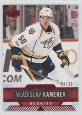 2017-18 Upper Deck Overtime Rookies Red Foil 95/99 Vladislav Kamenev #46 1u6