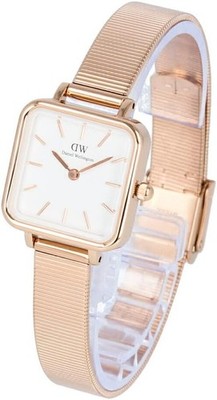 DANIEL WELLINGTON Quadro DW00100517 Quartz Analog WOMEN White-Dial Gold-B[Z2KPW]