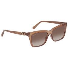 Salvatore Ferragamo Brown Gradient Square Ladies Sunglasses SF1027S 210 55