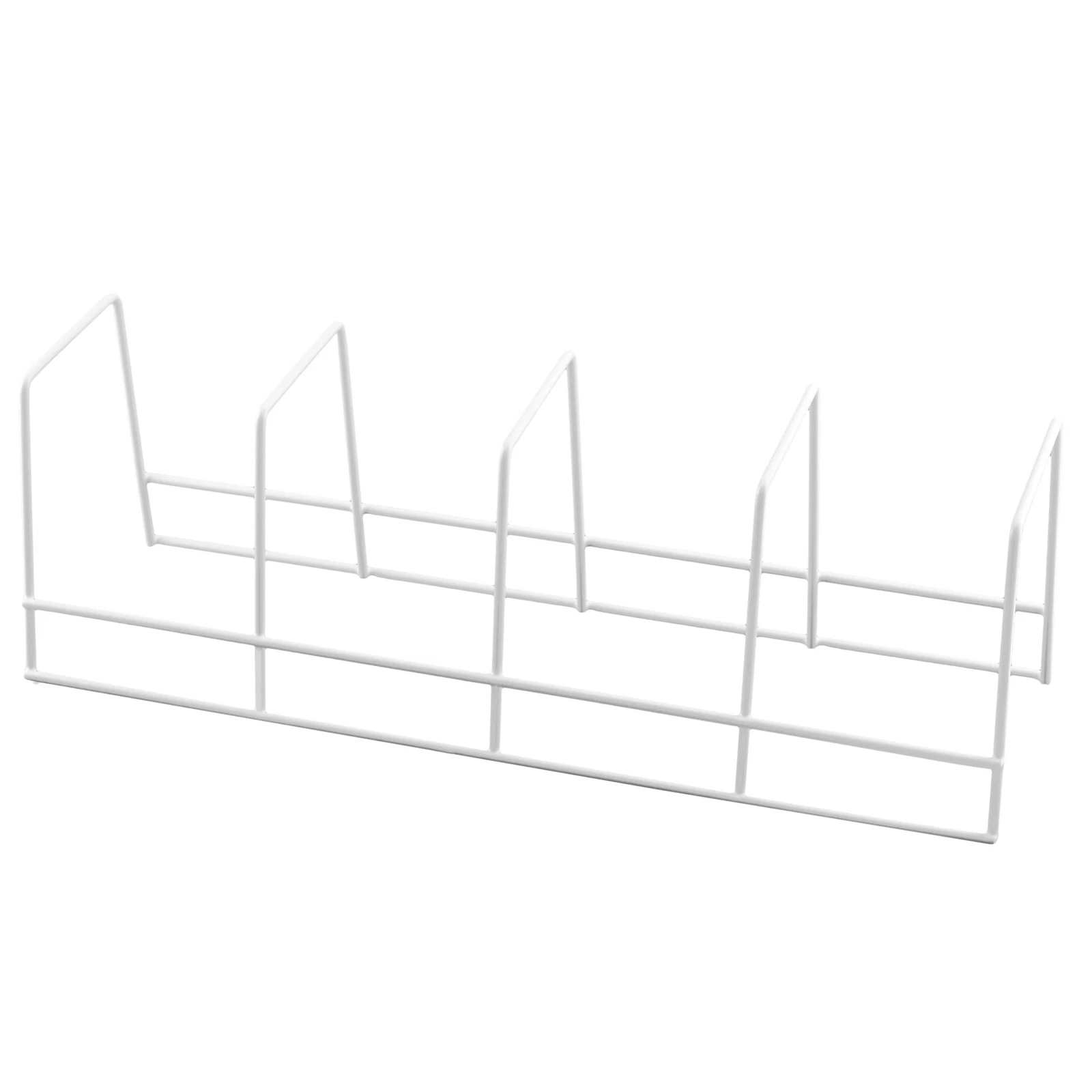 Wire Dish Storage Rack for Plates, Cutting Boards, Bakeware, Pots and Pans, S...