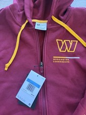 Washington Commanders Nike Full Zip Hoodie Burgundy Jacket Men’s Medium NWT