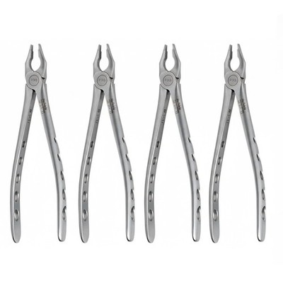 Hu-Friedy F1XS Dental Atraumair 1 Standard Forceps Upper Incisors   4 Pcs