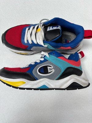 Champion 93 Eighteen SP Block Low Top Colorblock Men s Sneaker Size 8 
