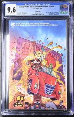 Harley Quinn: The Real Sidekicks of New Gotham #1 Variant Cover CGC 9.6