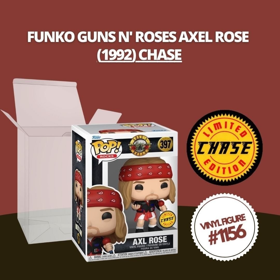 Funko POP！ ROCKS  GUNS'N'ROSES 3体セット Funko Guns N Roses POP Rocks Axel Rose Vinyl Figure 397 1992