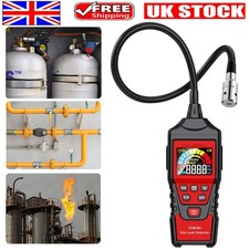 Portable Combustible Natural Gas Propane Leak Detector LCD Tester Visual Leakage