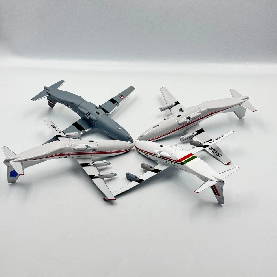 Set of 4 Antonov An-12 used Aircraft Models Indian Air Force, Balkan, Meridian - Image 2 of 4