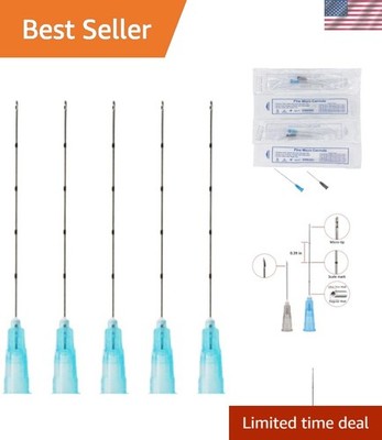 Flexible Disposable Blunt Tips for Face Lifting - 18g to 30g Sizes Available
