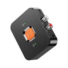 Bluetooth 6.0 Audio Receiver with Type-C Port 3.5mm Jack RCA Adapter New Model