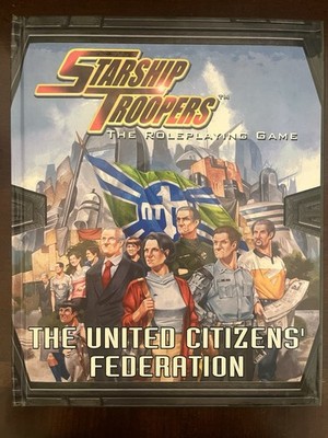 Mongoose Publishing Starship Troopers Roleplaying Game United Citizens' Federat 