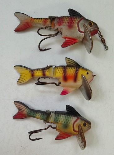 3 diverse esche pixie Airex 2-3/4" - piccole esche molto cool!