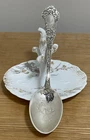 Antique Gorham Sterling "Baby's Face" Spoon, H1 Pattern, USA, No Monogram, FLAW
