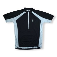 Altura Cycling Jersey Mens Size XL Black Short Sleeve Altura Airstream Jersey