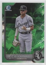 2022 Bowman Chrome Draft Sapphire Edition Green 22/50 Erick Hernandez 0ks