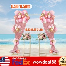 Modern Gold Metal Wedding Backdrop Stand Balloon Stand with Flower Stands