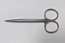 PADGETT PM-0448 Kilner Scissors, Straight  with Sharp Tip 4.5" (114 mm)