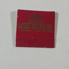 Westward Ho Casino Las Vegas Vintage 1000 Rooms Matchbook