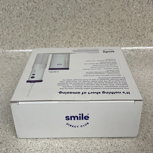 Smile Direct Club COMPAC WATER FLOSSER Cordless Portable Oral Irrigator w/2 tips - Picture 4 of 4