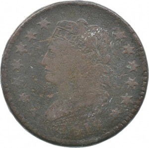 1812 Classic Head Large Cent a4417