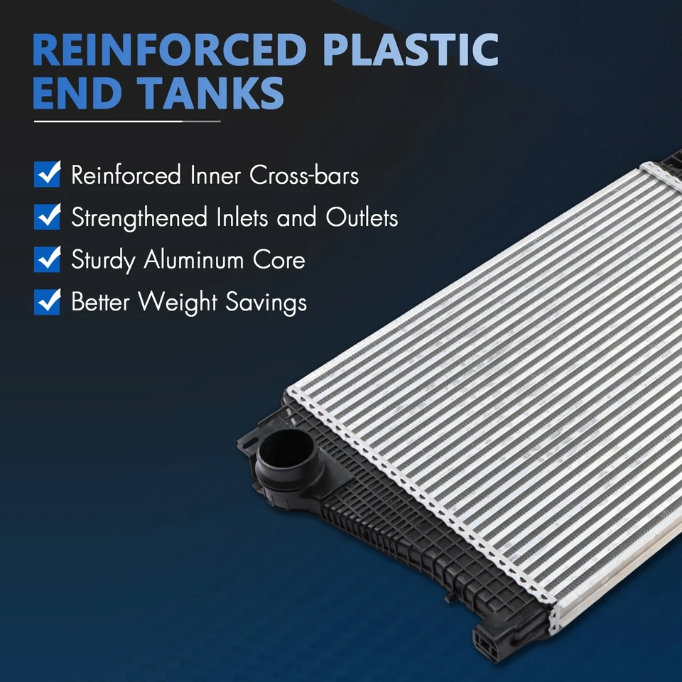 Intercooler para Cadillac ATS 2013-2019 CTS 2014-2019 Chevrolet Camaro 16-22 2,0 L Foto 4 de 4