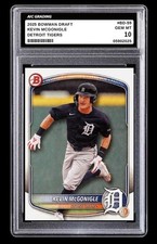 2025 Kevin McGonigle Bowman Draft Rookie Card #BD-59 Graded 10