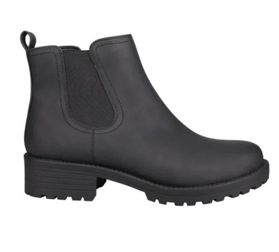 Buffalo David Bitton Anna Chelsea Boots Women's Black Water Repellant - 8.5