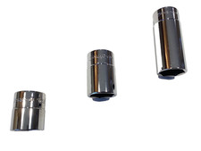 Snap On NEW 3 Piece 1/4” Drive 5/8” 6Pt Shallow Semi And Deep Add On Socket Set