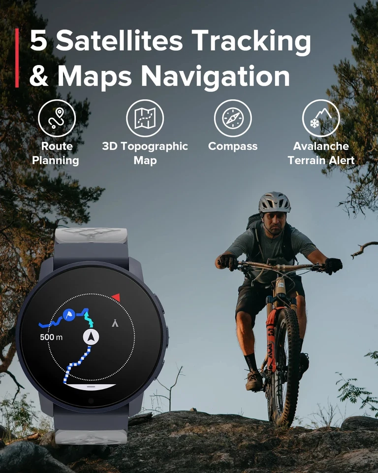 Suunto 9 Peak GPS 手表 - 花岗岩蓝色 — 第 4/4 张图片