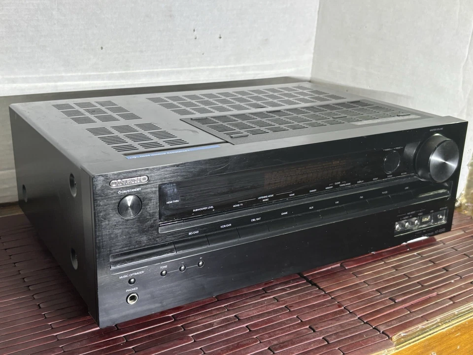 ONKYO HT-R590 - Audio/Video Stereo Receiver - No Remote - Tested & Works - Image 2 of 4