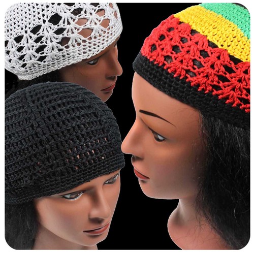 Skullcap Skull Cap Kufi Rasta Surfer 