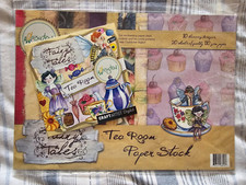 Fairy Tales Tea Room. Serif Craft Artist Digikit CD ROM plus paper stack