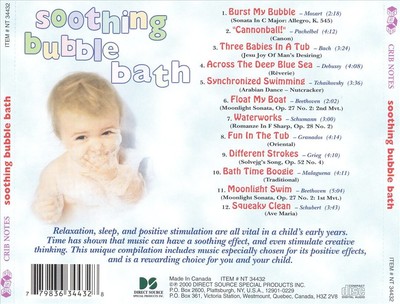 VARIOUS ARTISTS CRIB NOTES: MUSIC FOR BABIES TO BATHE, CRAWL, AND SLEEP TO.... N
