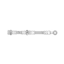 Genuine Borg & Beck Brake Hose fits Mercedes CL 215S 220 BBH7196