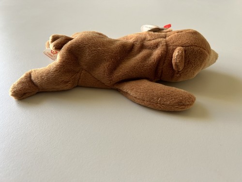 1993 Retired Cubbie Beanie Baby w/ tush tag & Extra Canadian Tag. PVC, Mint! - Picture 2 of 6
