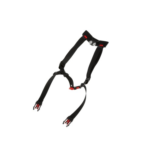 3M Standard 4-Punkt Kinnriemen mit Schnalle und Wahlschalter für SecureFit Sicherheit - Bild 2 von 2