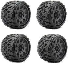 Powerhobby 1/8 SGT 3.8 King Cobra Belted Mounted Tires (4) FOR Traxxas E-Revo