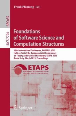 Foundations of Software Science and Computation Structures : 16th Internation...