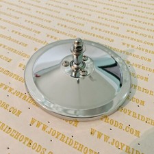 5 Od Mirror Head- Smooth Back - Chrome Plated.