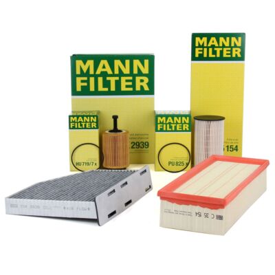 MANN Filterset 4-tlg für VW GOLF 6 PASSAT B6 TIGUAN TOURAN A3 8P 1.9/2.0 TDI
