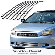 Fits 2005-2010 Scion TC Lower Bumper Stainless Chrome Billet Grille Grill Insert