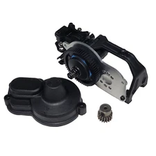 Losi Mini B Transmission Gearbox Complete Spur & Pinion Gear Motor Mount