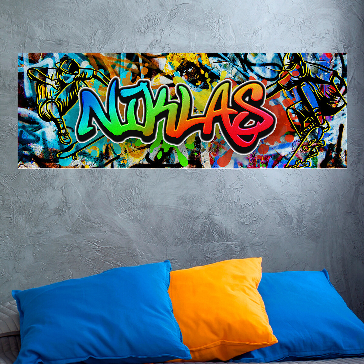 vz5 Graffiti Poster mit Namen Bilder für Teenager Graffiti Bild